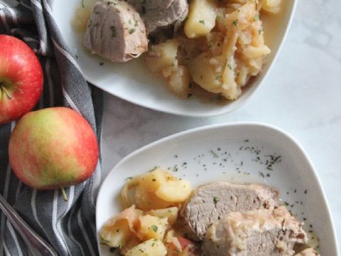 Instant pot pork loin with apples hot sale