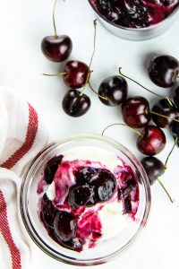 Easy Cherry Compote - The Bitter Side of Sweet